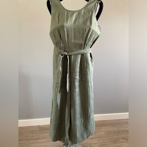 Grae Cove Linen Jumpsuit Sz M/ NWT